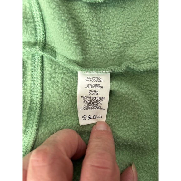 Gear For Sports Women's Full Zip Fleece Jacket Green Golf & Spa Embroidered M - Picture 5 of 8